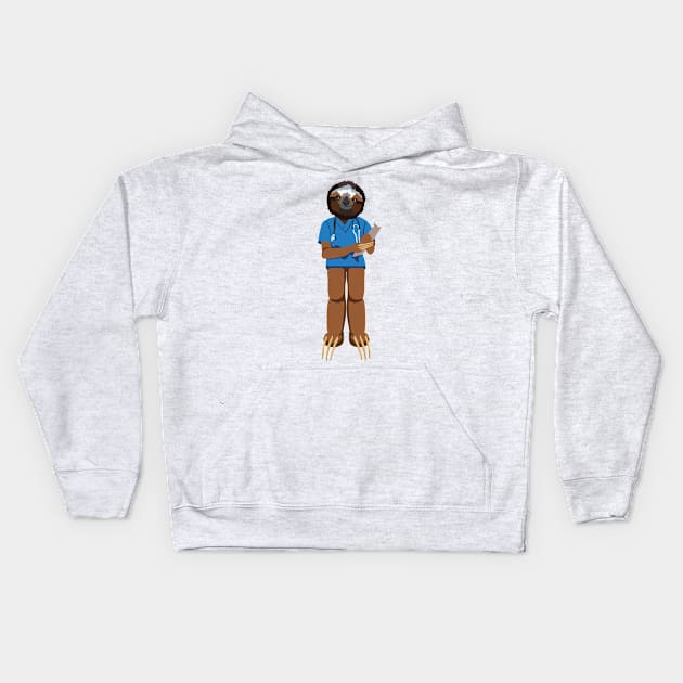 Everyday Sloths: Sammie Kids Hoodie by aecdesign